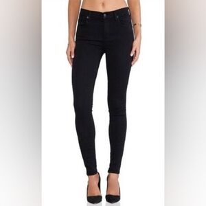 Agolde Filter Free High Rise Black Jeans size 28 in EUC